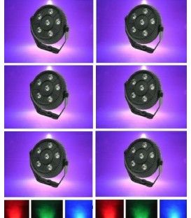 (6U) PL36-6 (PAR 36 LED / ULTRAPLANO Y COMPACTO)