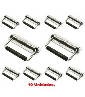 (10) ASA DE SUPERFICIE CON MUELLE (METÁLICA 14 x 4 cm) ZINCADA