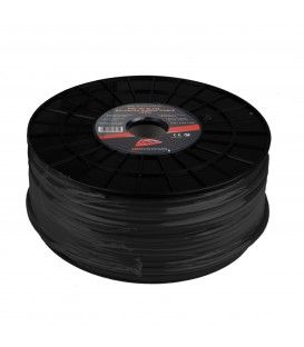 100 MTS MICRO / SEÑAL COLOR NEGRO (2 x 0,12mm + Malla) 