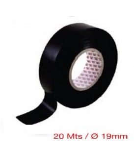 20 Mts / CINTA AISLANTE NEGRA (GROSOR 19mm)