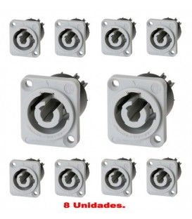 (10U) POWERCOM HEMBRA DE BASE, NEUTRIK (NAC3-MPB)