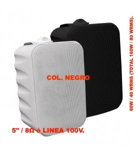 SONO 155 LINE (PAREJA + SOPORTES) (8Ω Y 100V) (5,25" / 80W / 40 WRMS) COLOR NEGRO