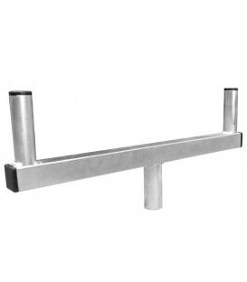 SOPORTE DOBLE PARA BAFLES (Ø35mm ESTÁNDAR) 