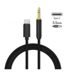 1,2 MT / CABLE AUX. IPHONE/ANDROIDE USB-C A JACK 3.5MM ST 1.2MT 