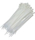100 BRIDAS (150 x 2,5mm) Nylon Semi-Transparente.