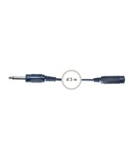 ALARGADOR DE JACK-MONO 6,3mm (4,5 MTS) 