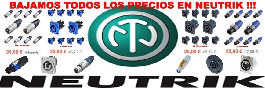 OFERTAS ESPECIALES EN NEUTRIK